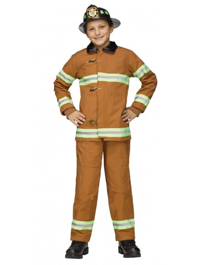 Подростковый костюм пожарного Dlx фото