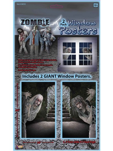 Постер для окна Зомби в окне