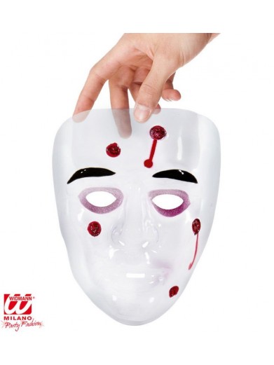 Прозрачная маска с ранениями
