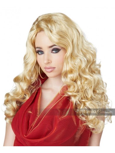 Роскошный парик блондинки