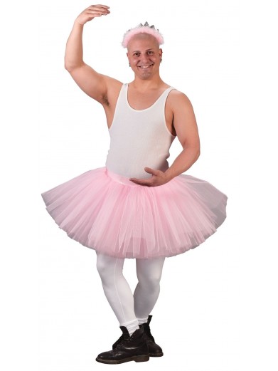 Розовая юбка туту для мужчин фото