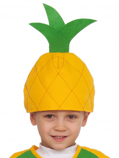 Шапочка ананаса для детей 