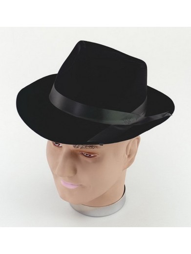 Шляпа гангстера с черной лентой