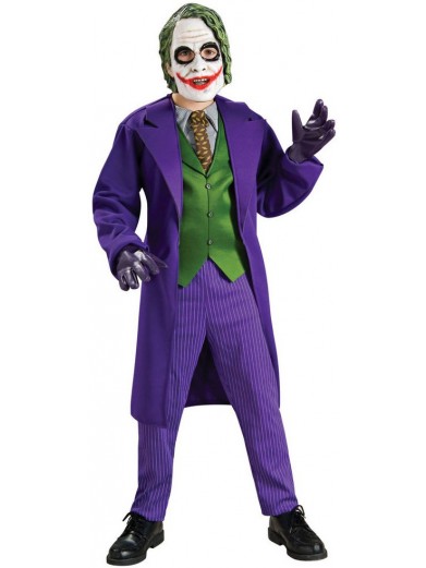 Синий костюм Джокера Deluxe для ребенка