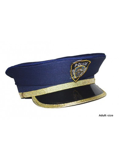 Синяя фуражка полицейского