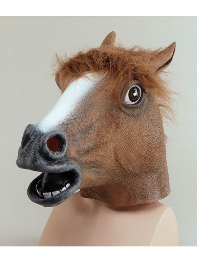 Светло-коричневая маска Лошади