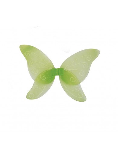 Светло-зеленые сказочные крылья
