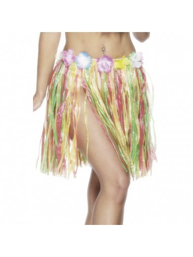 Цветная гавайская юбка