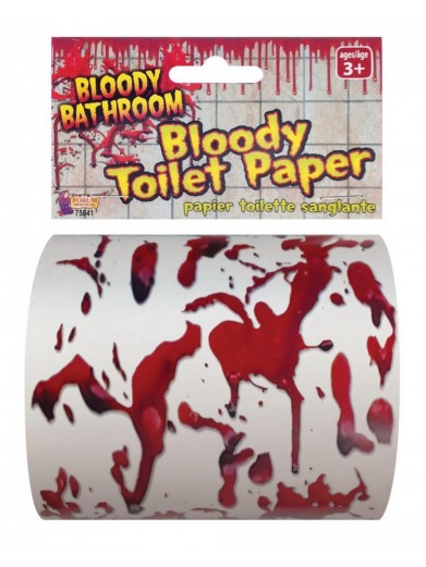 Туалетная бумага Кровавая 1 фото