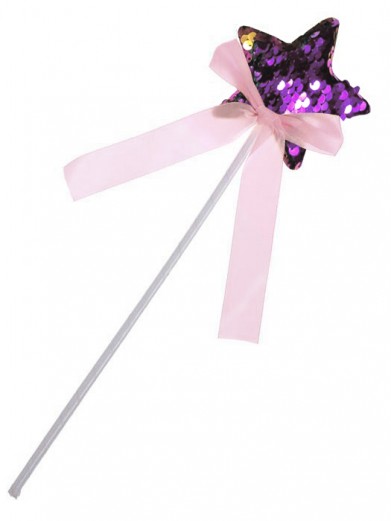 Волшебная палочка феи Фиолетовая-золотая звездочка