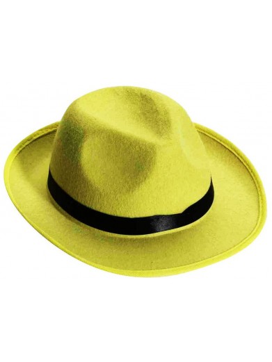 Желтая гангстерская шляпа