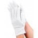 Белые хлопковые перчатки М