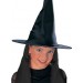 Детская шляпа ведьмы с черными волосами