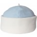 Голубая классическая шапка Снегурочки