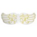 Крылья Ангела с золотыми кружевами
