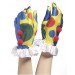 Клоунские разноцветные перчатки