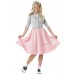 Розовая юбка в стиле 50-х