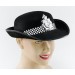 Шляпа Леди-полицейский черная